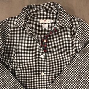 Vineyard Vines Cashmere gingham button down